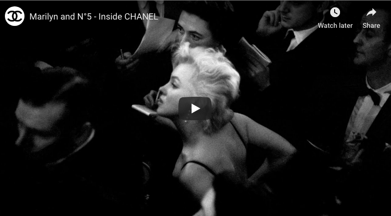 Marilyn Monroe Chanel No.5