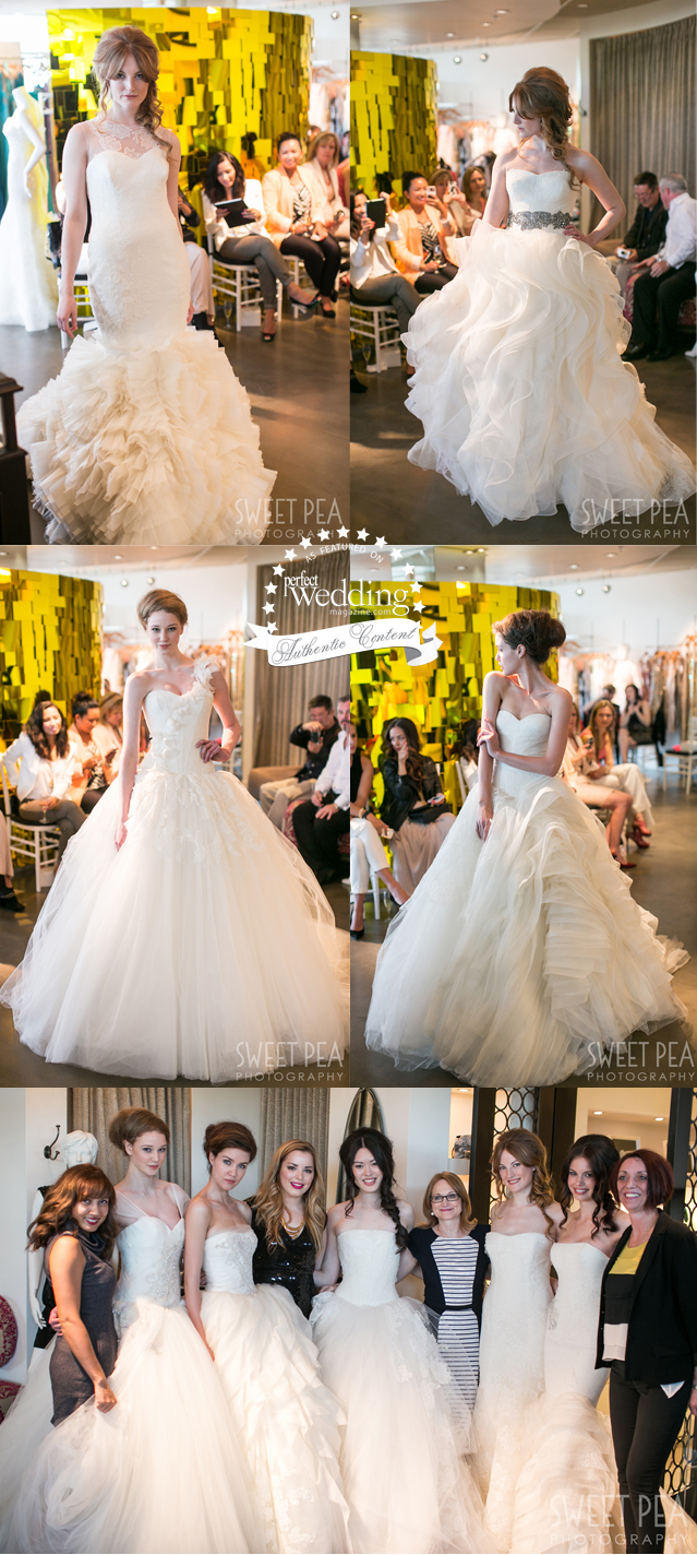 Vera Wang at Blush Bridal in Perfect Wedding Magazine