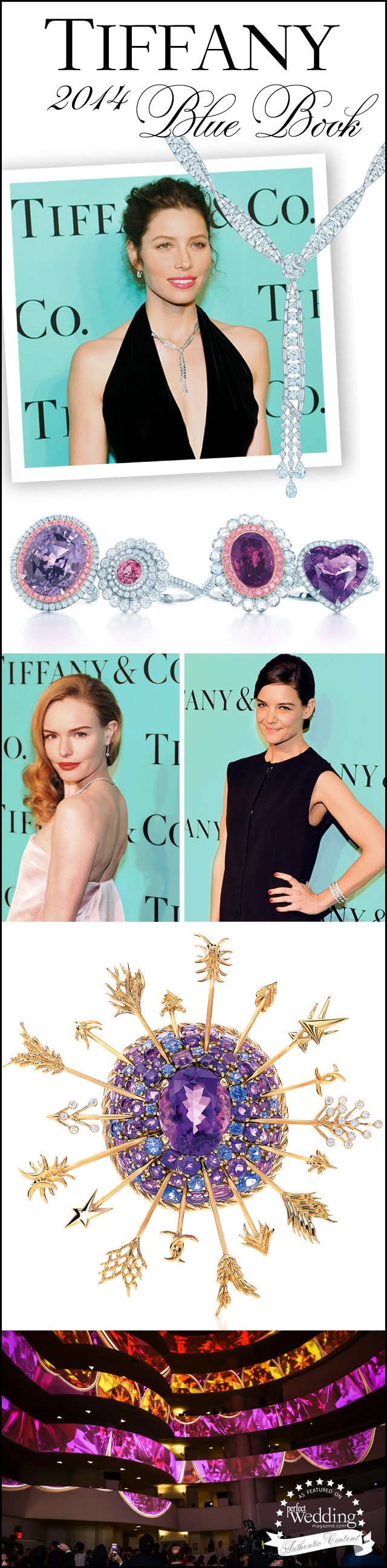 Tiffany & Co., Tiffany 2014 Blue Book, Tiffany Jewellery, Perfect Wedding Magazine. Perfect wedding magazine blog