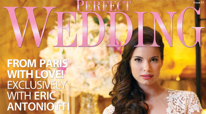Perfect Wedding Magazine cover Inspired by Fashion
