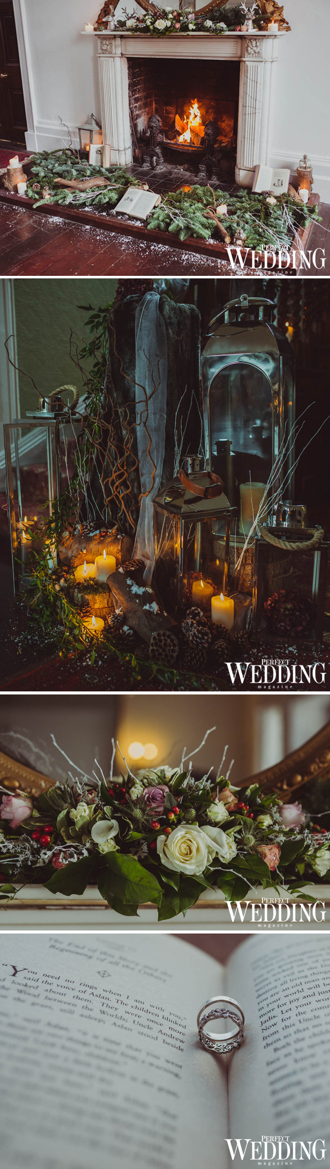 Winter Wedding, Winter Wedding Decor, Winter Floral Decor, UK Weddings, Tides Events, Perfect Wedding Magazine, Perfect Wedding Blog