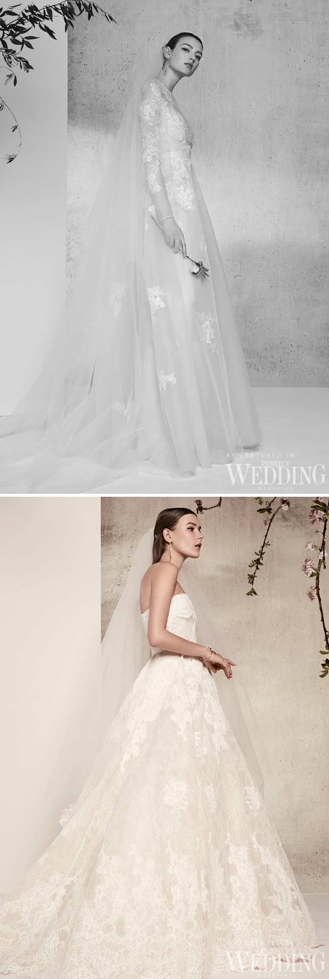 Elie Saab, Elie Saab Bridal, Elie Saab RTW Bridal, In Blomm, Elie Saab 2018 bridal, Perfect Wedding Magazine, Perfect Wedding Blog, 2018 bridal trends, haute couture