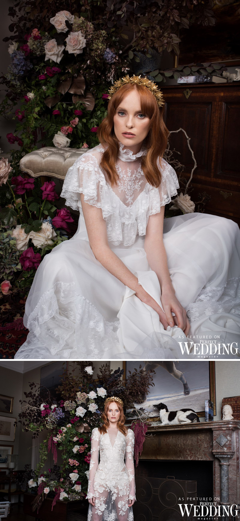 Viktoria Novak, Viktoria Novak Immortal Renaissance, Bridal Milliner, Perfect Wedding Magazine, Perfect Wedding Blog