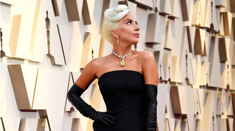 Lady Gaga, A Star is Born, Oscars 2019, Shallow, The Tiffany Diamond, Tiffany and Co., Tiffany&Co. Style, Fashion, Jewellery at the Oscars, Perfect Wedding Magazine