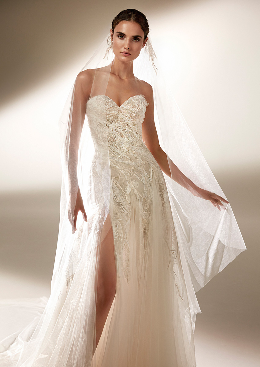 Top Model Blanca Padilla embodies the Atelier Pronovias 2021 cruise collection Perfect Wedding Magazine