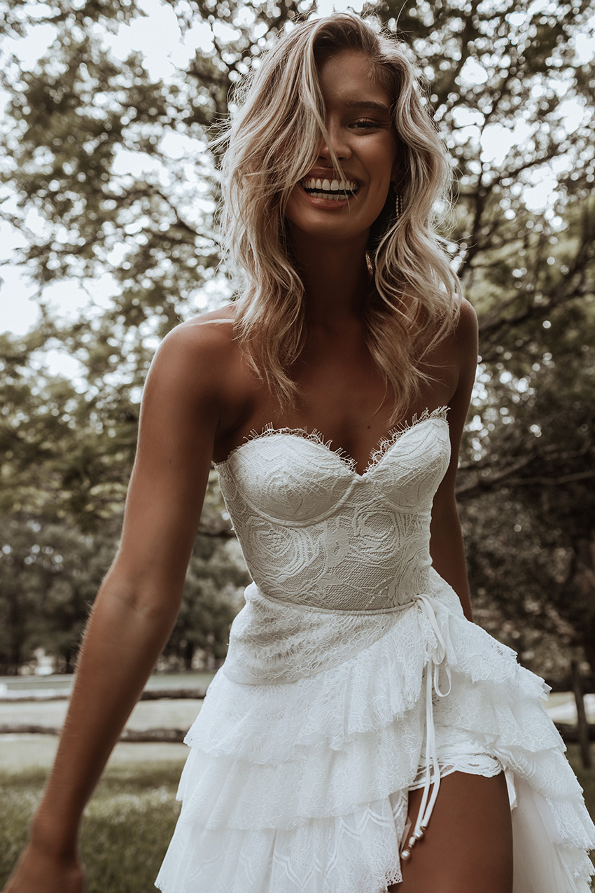 Grace Loves Lace launches a new corset line featured in Perfect Wedding Magazine