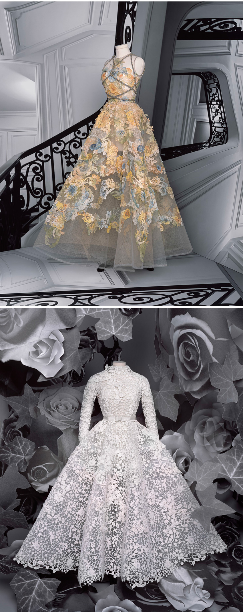 Dior Haute Couture F/W 2020-21 collection produced entirely by hand featured in Perfect Wedding Magazine