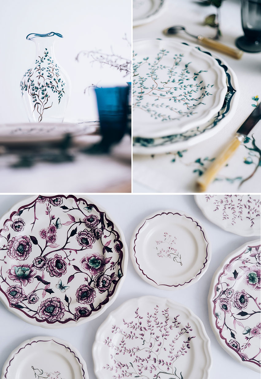 Dior Maison Granville tableware collection designed by Cordelia de Castellane