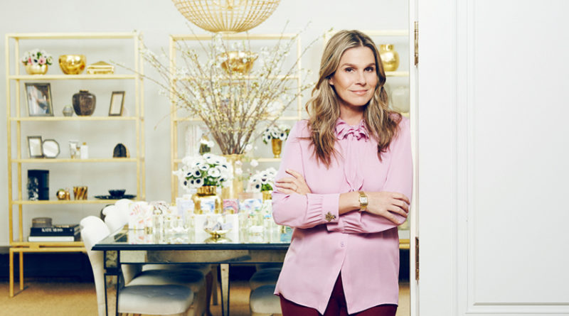 Aaerin Lauder at the headquaters office of Aerin brand