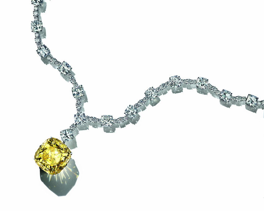 Tiffany Yellow Diamond necklace