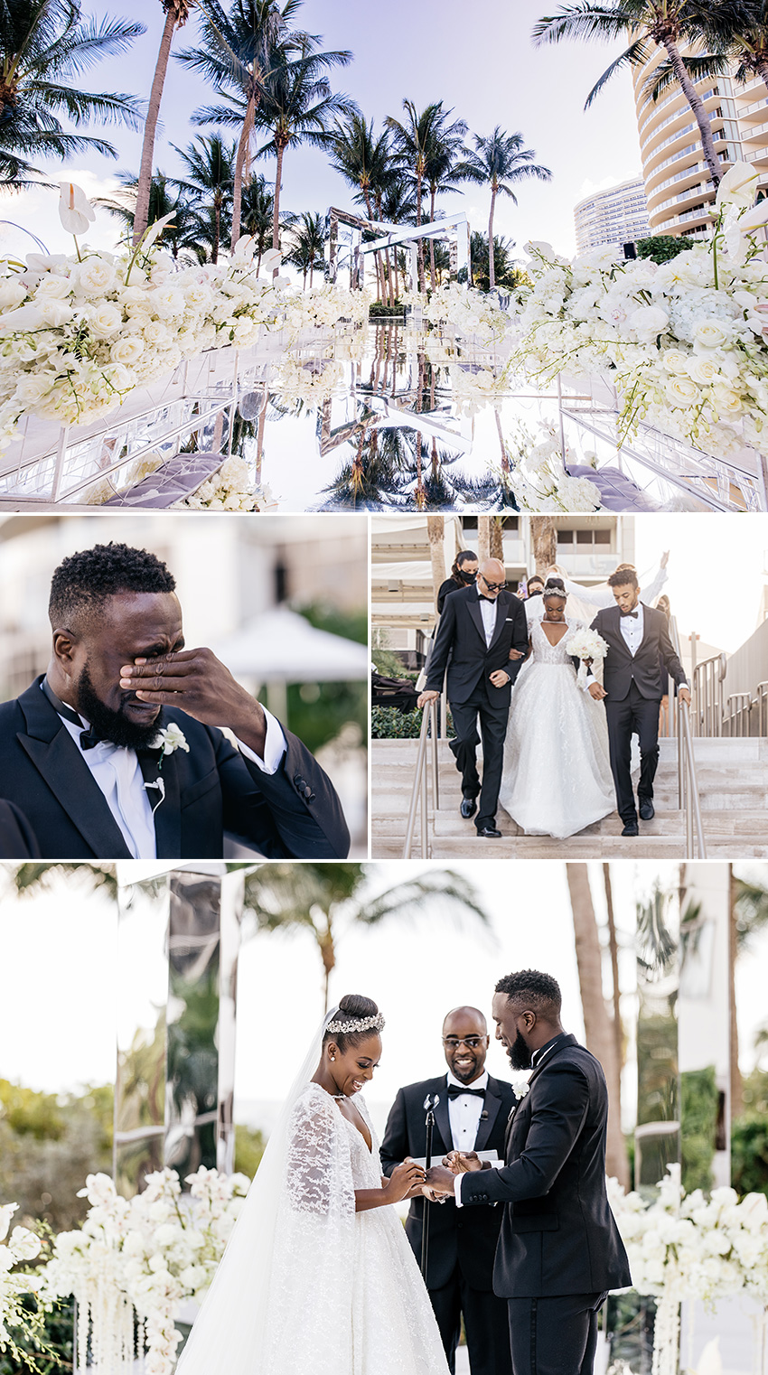 Sloane Stephens marries soccer player Jozy Altidore in the St. Regis Bal Harbour in Miami Beach florida