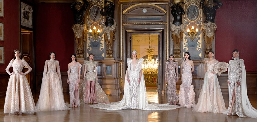Ziad Nakad Spring Summer 2022 MuZeum Haute Couture collection