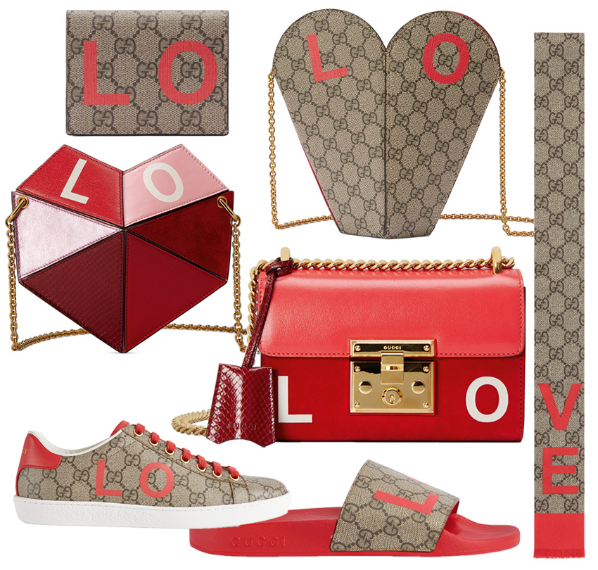 Gucci Love Collection for Valentin'e Day Gifts