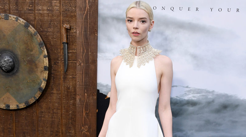 Actress Anya Joy-Taylor wears a Dior dress and Tiffany & Co. Schlumberger jewellery to The Northman movie premiere in L.A.