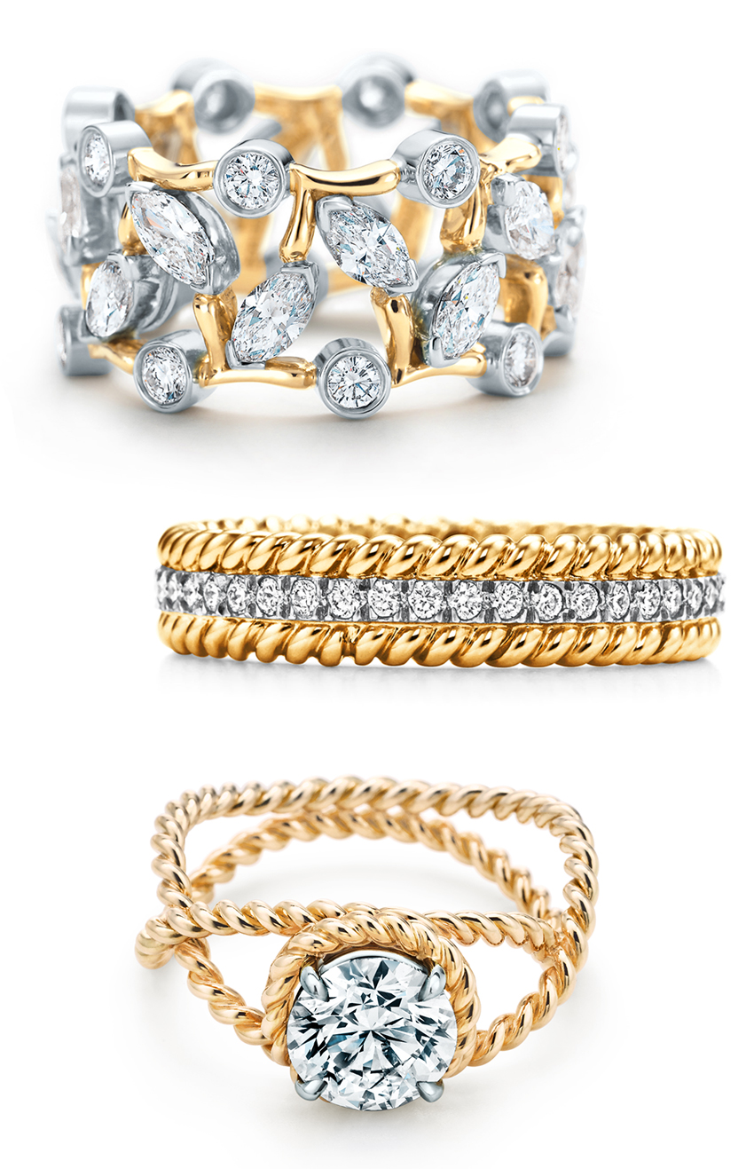 Tiffany & Co. Schlumberger® rings