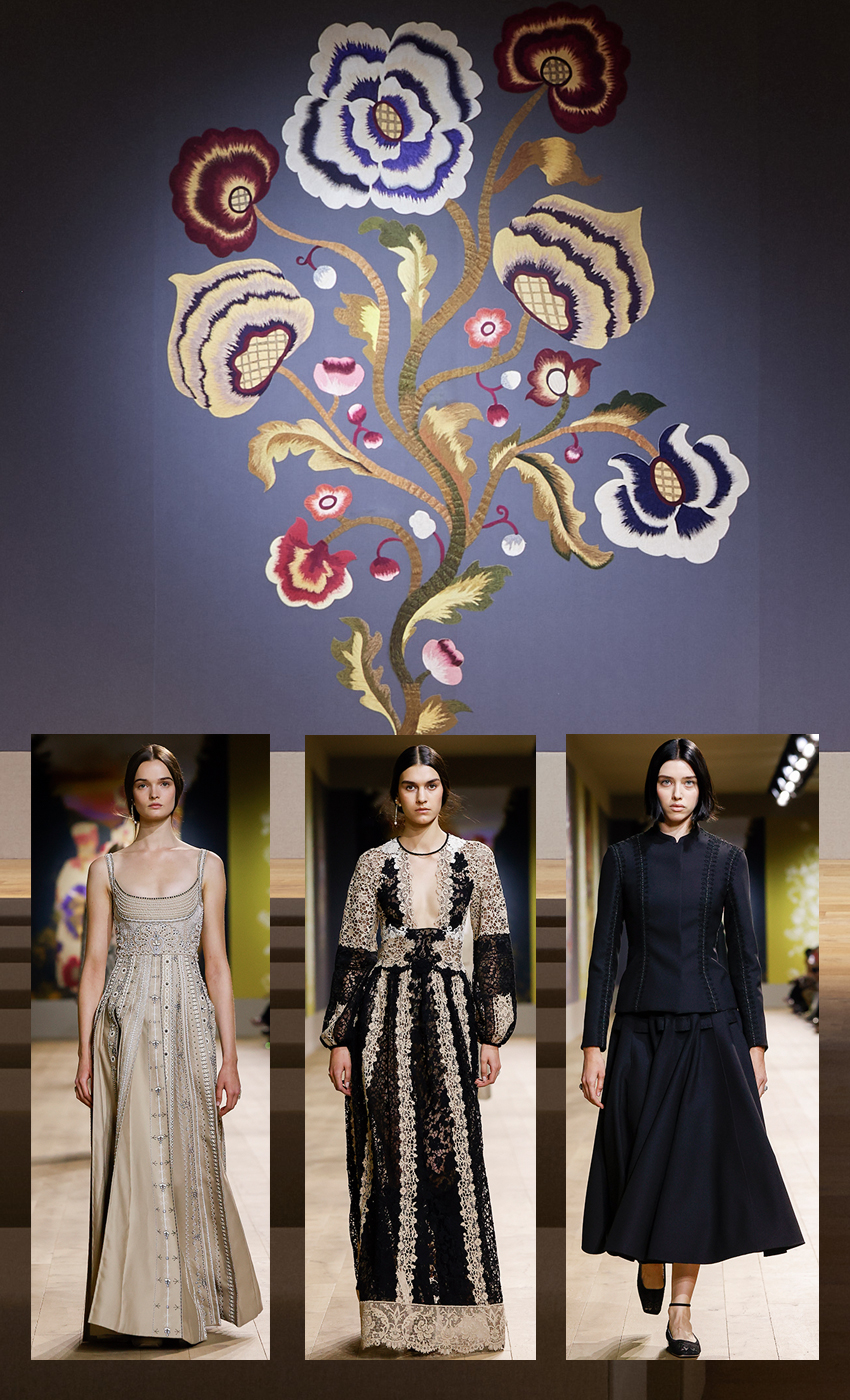 Dior Haute Couture Fall Winter 2023 inspired in the Tree of Life