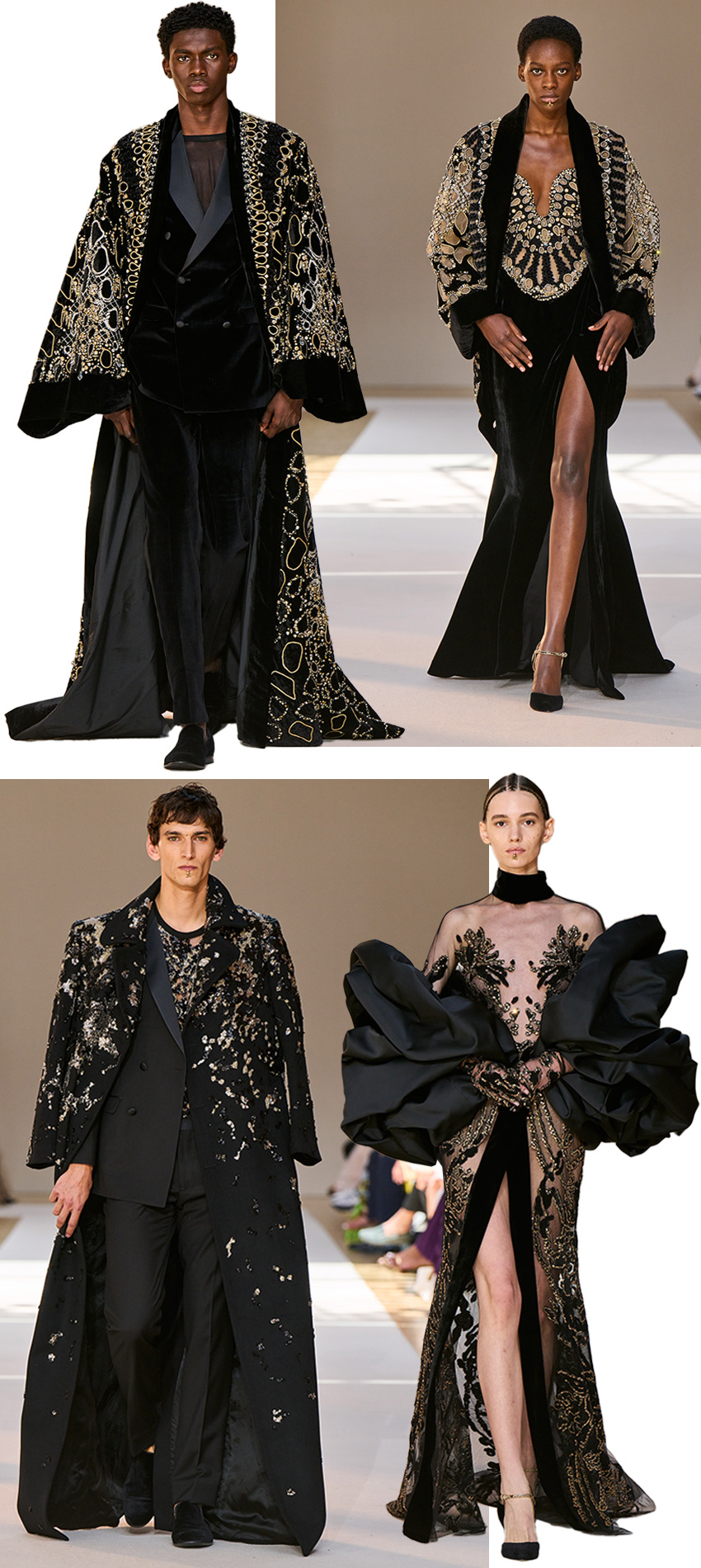 Elie Saab Haute Couture Fall Winter 2023 The Beginning of Twilight