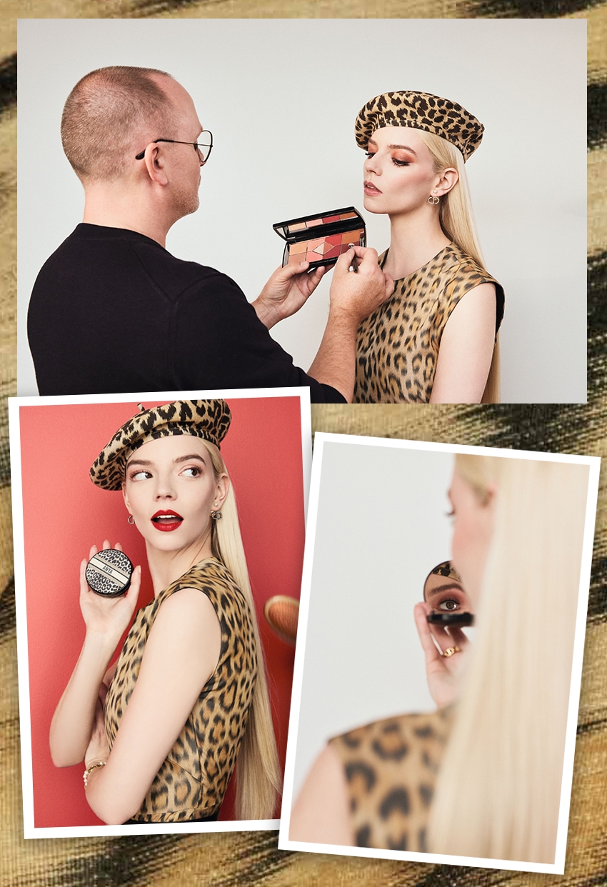 Anya Taylor-Joy is the face for Dior's Mitzah Makeup campaign