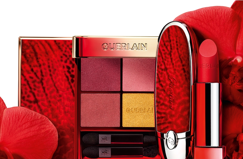 Guerlain The Red Orchid make up collection