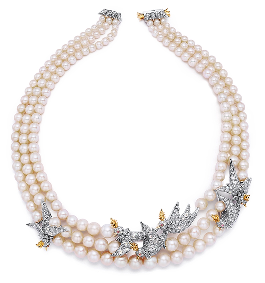 Tiffany and Co. capsule high jewellery collection, a master piece necklace 