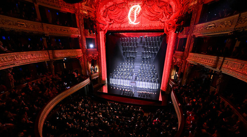Christian Louboutin 30th anniversary celebration at Théâtre National de l’Opéra Comique, Paris 2èm