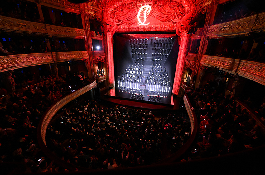 Christian Louboutin 30th anniversary celebration at Théâtre National de l’Opéra Comique, Paris 2èm 