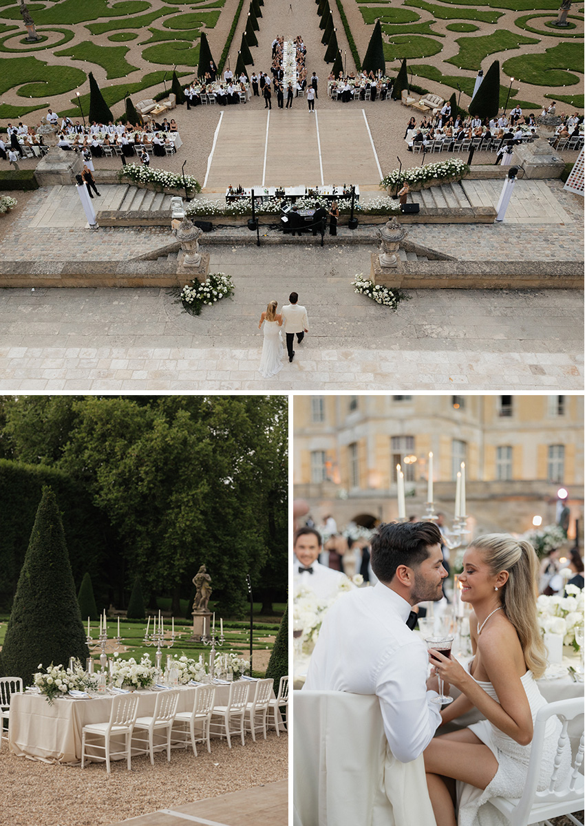 Hannah Godwin and Dylan Barbour wedding in France