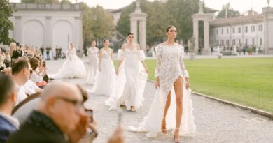 White Wedding Platform Bridal Fashion Event in Milan