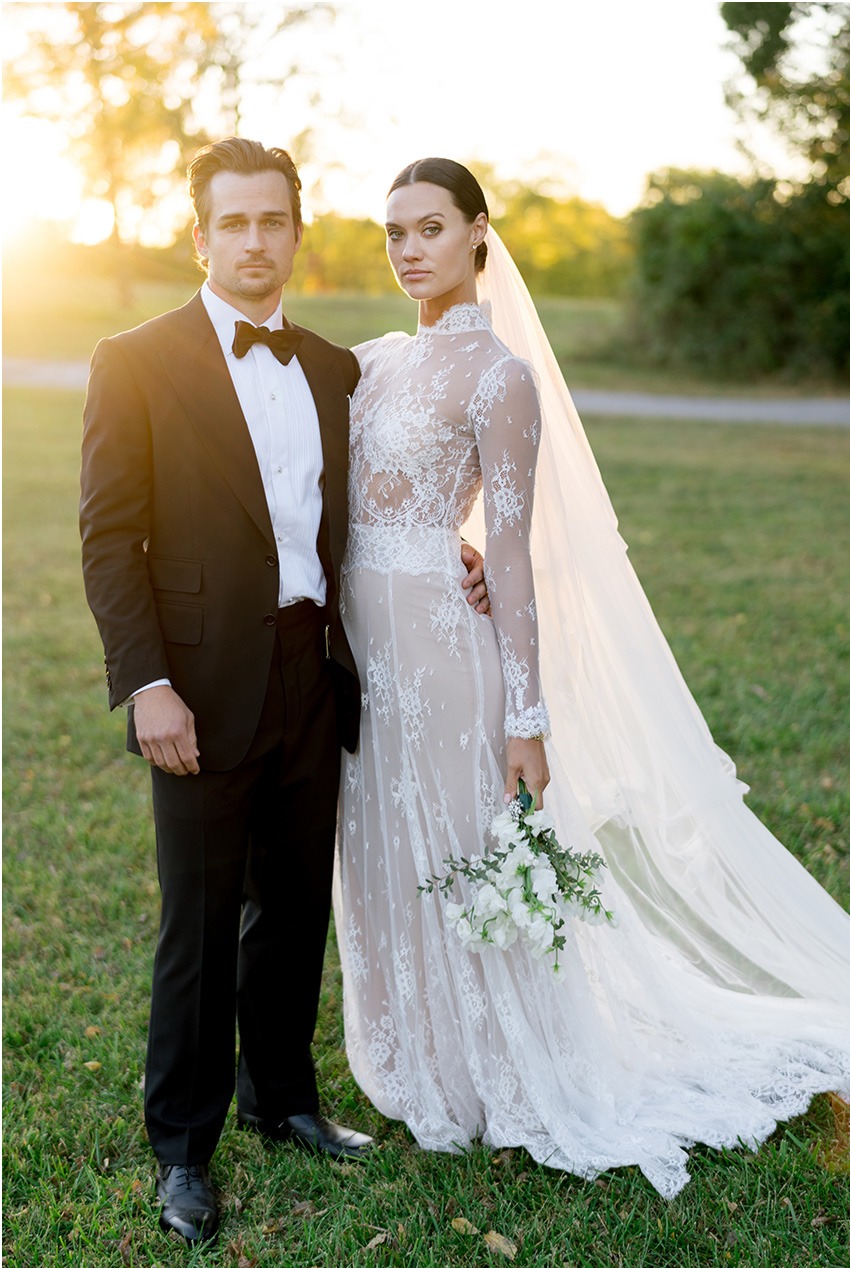 Laura James Ecker and Jon Ecker Wedding Portrait