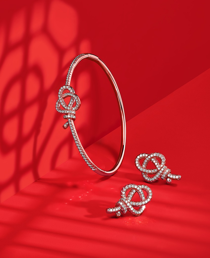 Tiffany Woven Keys bracelets and earrings