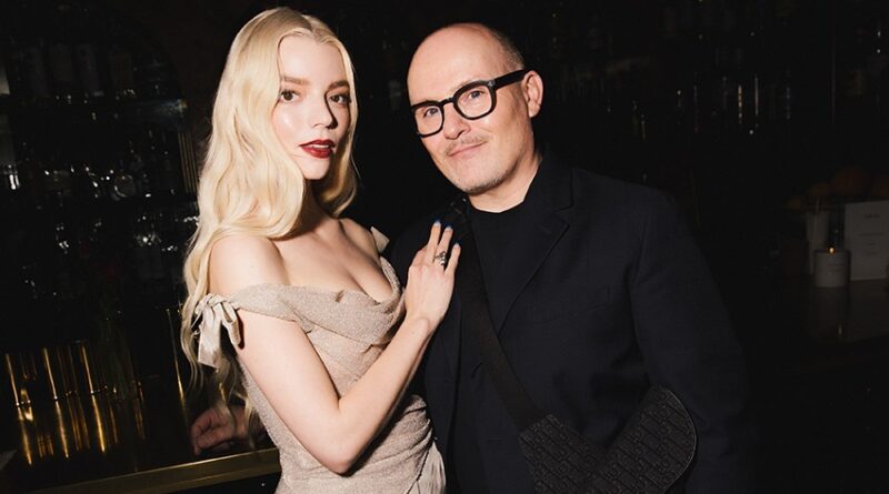 Anya Taylor-Joy and Peter Phillips at Rouge Dior party in Berverly Hills